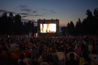 Freiluftkino gibt es vom 10. - 13. September in Frankenberg auf dem Burgberg